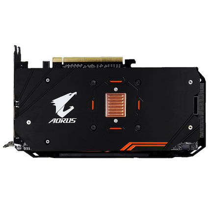 Видеокарта Gigabyte 8192Mb RX 580 GV-RX580AORUS-8GD 3xDP, HDMI, DVI Ret