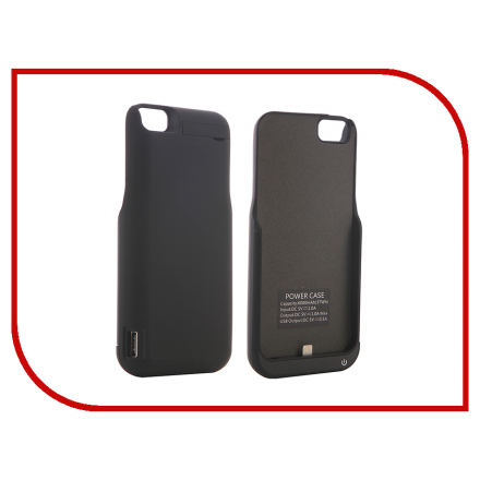 Аксессуар Чехол-аккумулятор Red Line Power Case 6000 mAh для APPLE iPhone 6/6S/7 Black