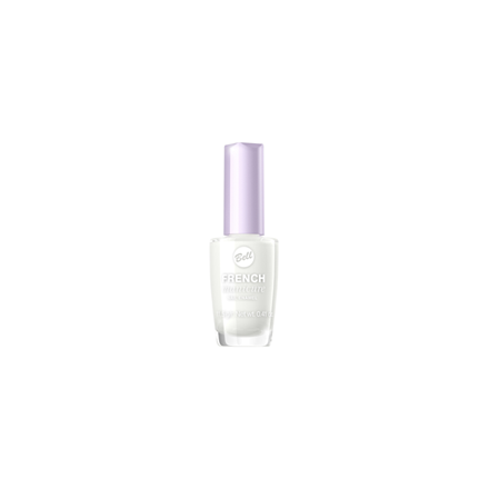 Лак для ногтей Bell French Manicure Nail Enamel 1 (Цвет 01 Белый variant_hex_name FFFFFF)