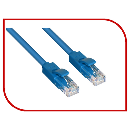 Аксессуар Greenconnect UTP cat.5e RJ45 1.5m Blue GCR-LNC01-C-1.5m