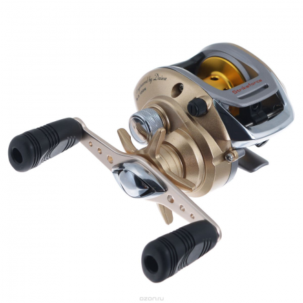 Катушка мультипликаторная Daiwa "Strikeforce 100H", цвет: золотой 23743