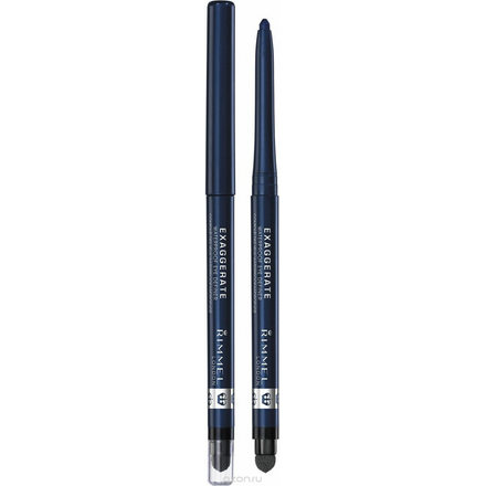 Rimmel Карандаш для глаз "Exaggerate Waterproof Eye Definer", тон № 230 (dark blue), 0,28 г 34004961230