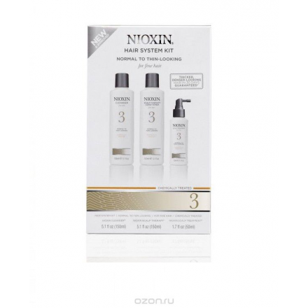 Nioxin System 3 Kit XXL - Набор (Система 3) 300 мл+300 мл+100 мл 81543677/7909