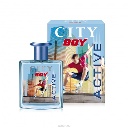 City Parfum, City Boy Active, туалетная вода 50 мл 2001011727