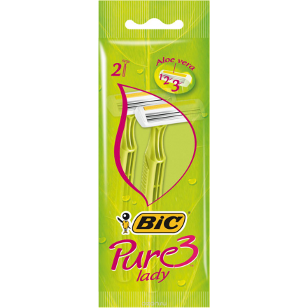 Bic Бритва "Pure3 Lady", уп.2 шт 889702