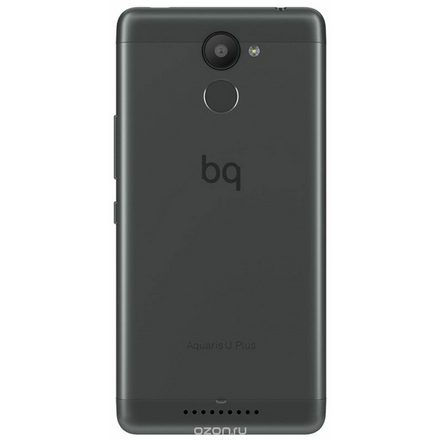 BQ Aquaris U Plus 16GB, Black Anthracite Gray BQ U Plus 4G (16+2GB) black/grey