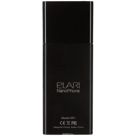 Elari NanoPhone, Black NP1 black