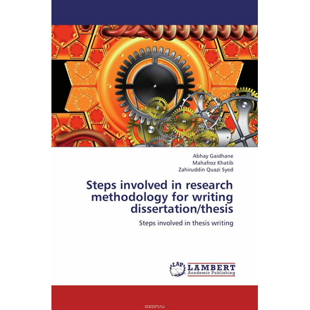 Steps involved in research methodology for writing dissertation/thesis