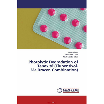 Photolytic Degradation of Tenaxit®(Flupentixol-Melitracen Combination)