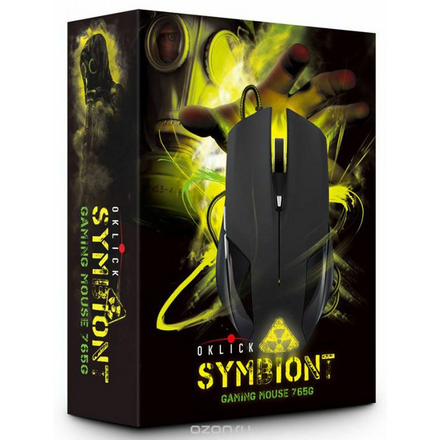 Oklick 765G Symbiont, Black мышь игровая 945841