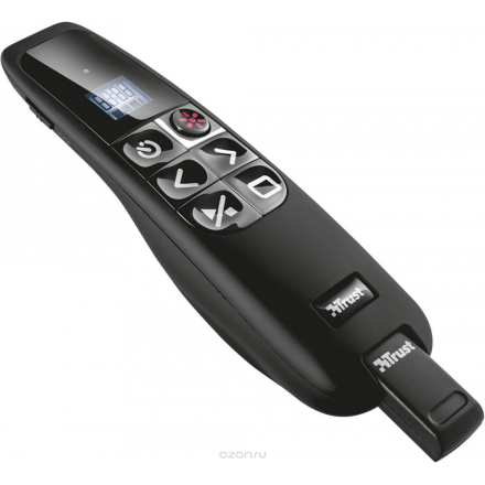 Trust Elcee Wireless Presenter, Black пульт для презентаций 20909