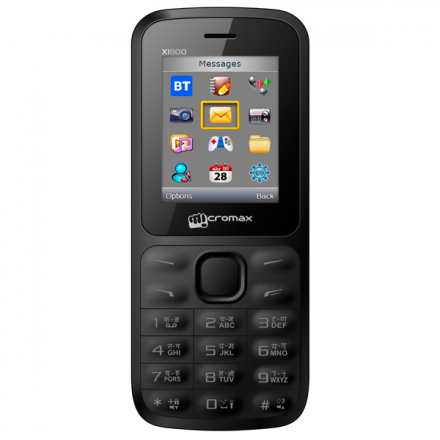 Мобильный телефон Micromax X1800 Black