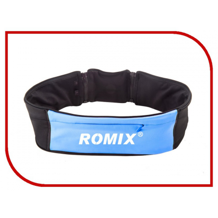 Пояс с тремя карманами ROMIX RH 26 L-XL 30370 Blue