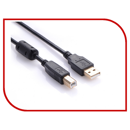 Аксессуар Greenconnect Premium USB - USB Type-B Black GCR-UPC3M-BD2SG-F-1.5m