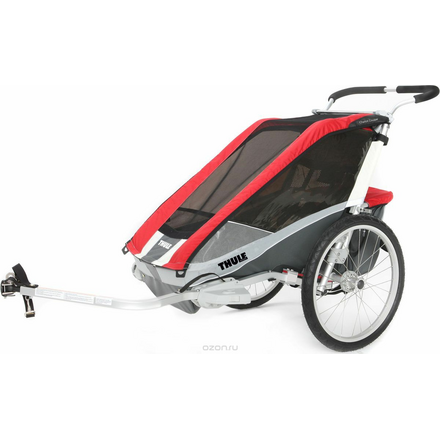 Thule Коляска-трансформер Chariot Cougar 2 цвет красный 10100936