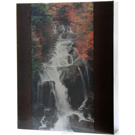 Фотоальбом Pioneer "Waterfalls", 200 фотографий, цвет: бордовый, 10 х 15 см 46527 AV46200