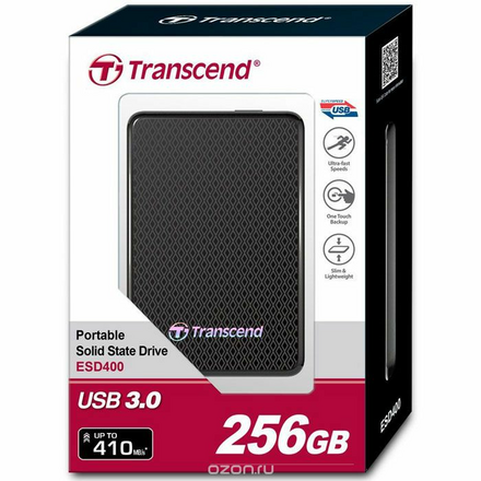 Transcend ESD400 256GB (TS256GESD400K) SSD-накопитель