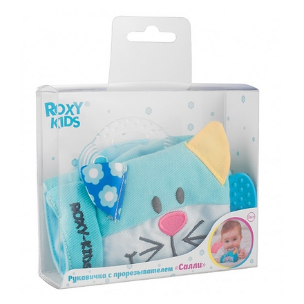 Игрушка-рукавичка с прорезывателями Roxy-kids Кошечка Салли