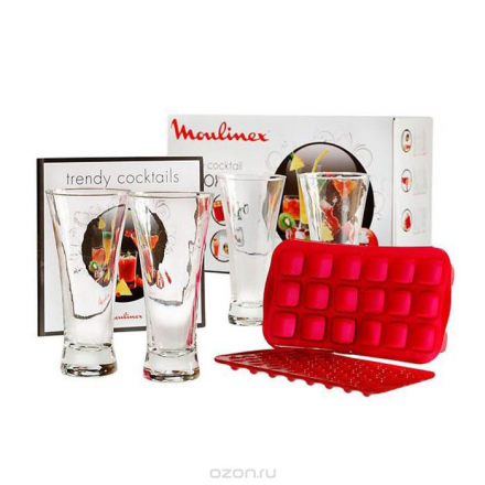 Moulinex XF800032 Moulinex Trendy Cocktail Box набор аксессуаров для соковыжималок