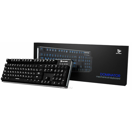 Qcyber Dominator, Black игровая клавиатура QC-03-003DV01