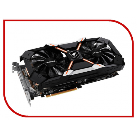 Видеокарта GigaByte GeForce GTX 1060 1645Mhz PCI-E 3.0 6144Mb 9026Mhz 192 bit DVI HDMI HDCP AORUS GV-N1060AORUS X-6GD