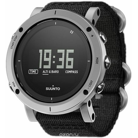 Часы спортивные Suunto "Essential", цвет: черный, серый