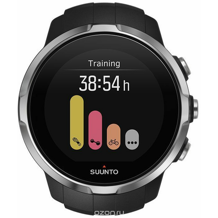 Часы спортивные Suunto "Spartan Sport HR", цвет: черный