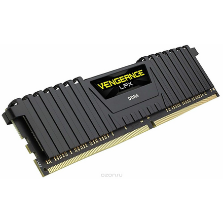 Corsair Vengeance LPX DDR4 2х16Gb 2800 МГц, Black комплект модулей оперативной памяти (CMK32GX4M2A2800C16)