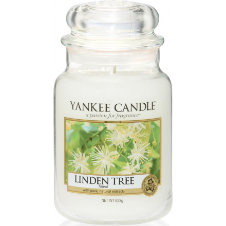 Ароматическая свеча Yankee Candle "Липа / Linden Tree", 110-150 ч