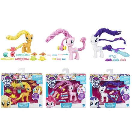 Игровые наборы Hasbro My Little Pony My Little Pony B8809 Пони с праздничными прическами