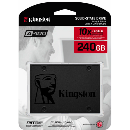 Kingston A400 240Gb SSD-накопитель (SA400S37/240G)