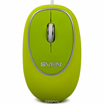 Sven RX-555 Antistress Silent, Green мышь SV-03200555UGS