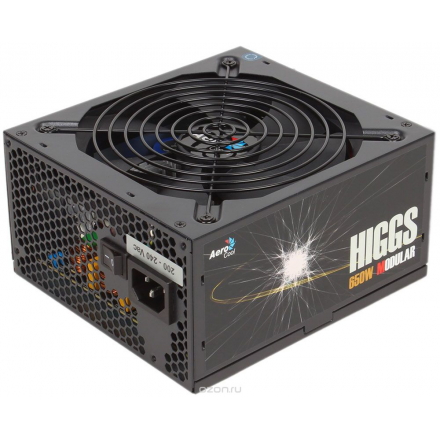 Aerocool HIGGS-650W блок питания для компьютера 4713105957327