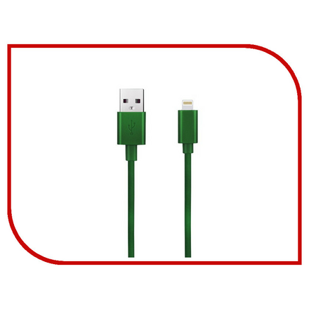 Аксессуар Budi USB - Lightning M8J023 1.2m Green