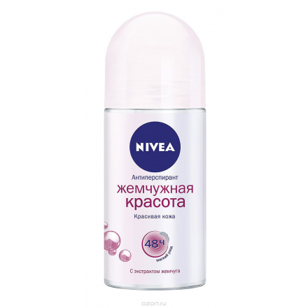 NIVEA Антиперспирант шарик "Жемчужная красота" 50 мл