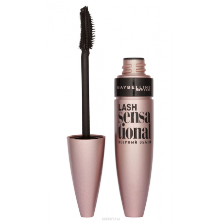 Maybelline New York Тушь для ресниц "Lash Sensational", веерный объем, черная, 9,5 мл