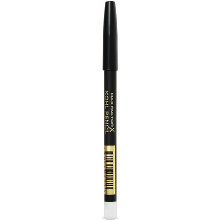 Max Factor Карандаш для глаз "Kohl Pencil", тон №010 White, цвет: белый