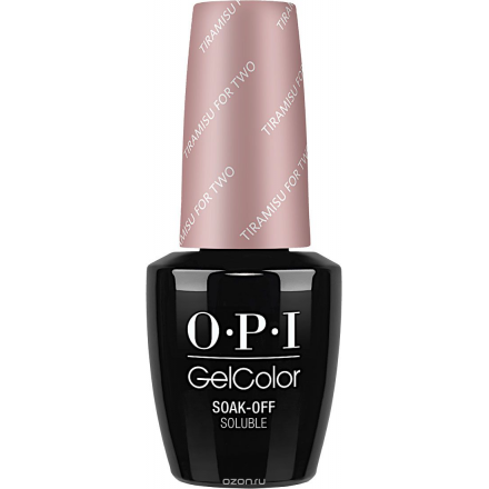 OPI Гель-лак для ногтей GelColor, тон № GCV28 "Tiramisu for Two", 15 мл