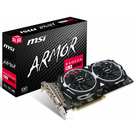 MSI Radeon RX 580 Armor 8G OC 8GB видеокарта