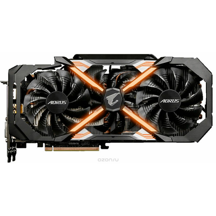 Gigabyte AORUS GeForce GTX 1080 Ti 11GB видеокарта GV-N108TAORUS-11GD