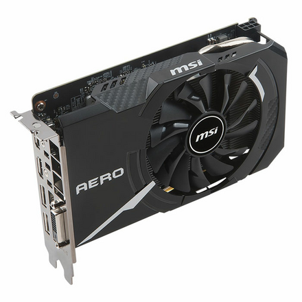 Видеокарта MSI GeForce GTX 1060 3072Mb, AERO ITX 3G OC DVI, HDMI, DP Ret GTX 1060 AERO ITX 3G OC