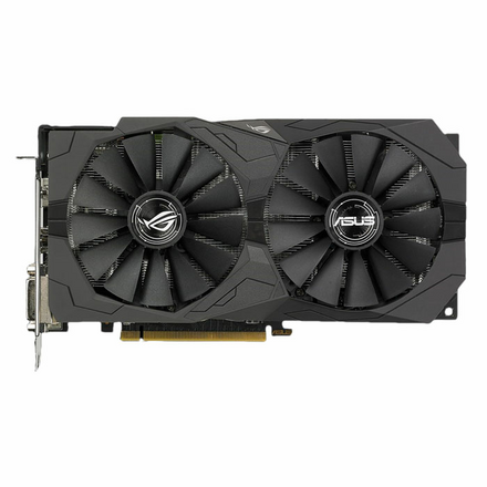 Видеокарта ASUS 4096Mb RX 570 Strix-RX570-O4G-Gaming DP, HDMI, 2xDVI Ret ROG-Strix-RX570-O4G-Gaming