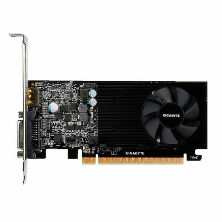 Видеокарта GIGABYTE GeForce GT 1030 2048Mb, GT 1030 GV-N1030D5-2GL DVI-D, HDMI Ret