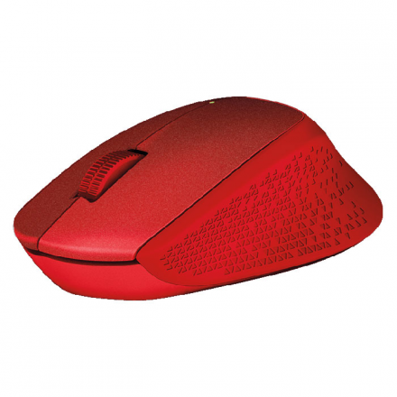 Мышь Logitech M330 Silent Plus, red