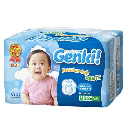 GENKI подгузники-трусики 7-10 кг (32 шт) M 50264