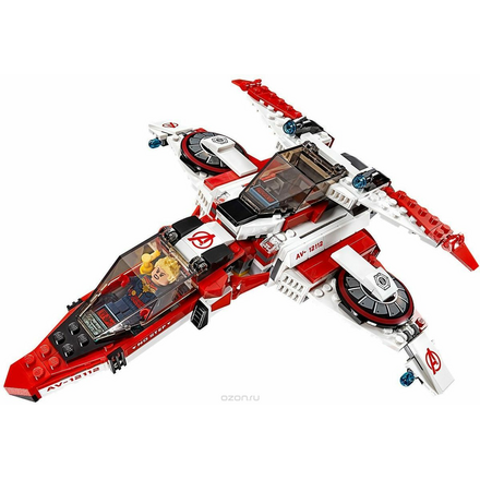 LEGO Super Heroes Конструктор Реактивный самолет Мстителей Космическая миссия 76049