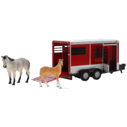 Tomy Игровой набор Horse Trailer With Horses 42846RU