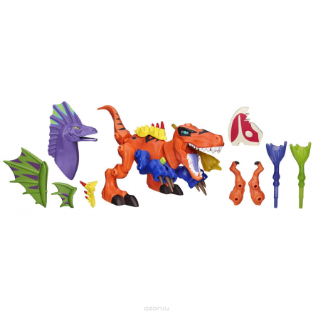 Разборная фигурка Hero Mashers "Jurassic World: Tyrannosaurus Rex-Amargasaurus" B1198