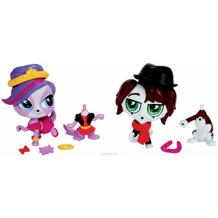 Littlest Pet Shop Набор фигурок Love in Paris A8533