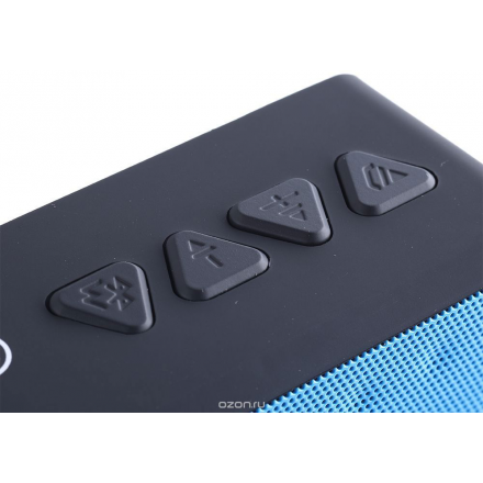 Zetton Parallelepiped, Black Blue портативная Bluetooth-колонка (ZTLSBSPARBB)